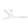 FARO POLARIS LED - Ventilatore luminoso da soffitto Ø 1320 mm bianco con motore DC - 3 pale