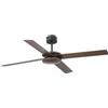 FARO POLEA - Ventilatore da soffitto Ø 1320 mm marrone con motore DC - 4 pale