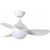 FARO HVAR LED - Ventilatore luminoso da soffitto Ø 970 mm con motore DC - 3 pale