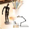 Base espositiva per stop motion per personaggi in argilla, hobbisti e