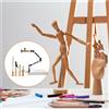 Supporto stabile per action figure Stop Motion per modelli e spugne da