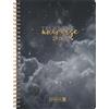 BRUNNEN Calendario scolastico Style (2025/2026) Clouds, 2 pagine = 1 settimana, A5, 160 pagine, busta in PP, grigio
