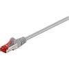 Goobay 6 cavi patch Goobay 50895 CAT 6, S/FTP (PiMF), grigio, 50 m - conduttori in rame (CU), guaina priva di alogeni (LSZH)