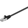 Goobay 60 cavi patch Goobay 68675 CAT 5e, SF/UTP, neri, 7,5 m - Conduttore in alluminio rivestito in rame (CCA)