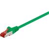 Goobay 80 cavi patch Goobay 95504 CAT 6, S/FTP (PiMF), verde, 3 m - Conduttore in alluminio rivestito in rame (CCA)