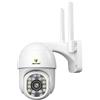 Jortan Tech JT-8271QJ - Telecamera di sicurezza a cupola da 3 MP con visione notturna a colori, codifica H.265, audio bidirezionale, rilevamento intelligente, archiviazione cloud e Wi-Fi IP66