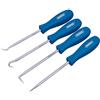 Draper 51763 SETB, set mini ganci e plettri, lunghezza 130 mm, 4 pezzi, blu