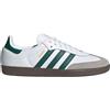Adidas Scarpe Samba OG Cloud White/Collegiate Green/Clear Granite