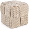 Bizzotto Pouf Dado colore Naturale