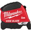 Milwaukee Flessometro Wide Blade Magnetico metri 8
