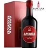 Rossa S.r.l. Amaro AMARA - Liquore Artigianale di Arancia Rossa di Sicilia IGP - 1,5 LT confezione REGALO
