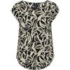 Only Onlvic SS AOP Noos Ptm Top, Maglietta da Donna, Camicetta, Maglietta da Donna, Multicolore Pumice Stone AOP Leo AOP, 50
