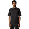 The North Face NF0A883KJK3 M Packable SS Polo Polo Uomo TNF Black Taglia XS