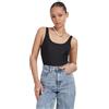 Urban Classics Body da Donna in Materiale Lucido da Donna Shiny Rib Body da Donna Taglie XS - 5XL