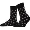 FALKE Cotton Touch Special Edition W So cotone fantasia 1 paio, Calzini Donna, Nero Black 3000, 35-38