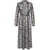 ONLY Onlnova Life Elite L/S Renna Long Dress, Ombre Blu, S