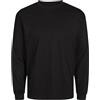 Jack & Jones Jjeurban Edge Tee LS O-Neck Noos Maglietta a Maniche Lunghe da Uomo, Nero, XL