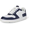 Amazon Essentials Scarpe da Ginnastica Basse Donna, Bianco Verde, 40 EU