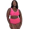 Ulla Popken - Reggiseno da Donna Taglie Forti, Taglie Forti, Senza Ferretto, Pizzo, Coppa C - G