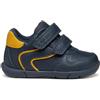 Geox B Zapito Boy, First Walker Shoe Bimbo 0-24, Navy Ochre, 23 EU