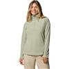 Columbia Glacial 4 1/2 Zip, Felpa In Pile Donna, Safari, S