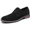 Bruno Marc Scarpe Eleganti Oxford Uomo Stringate Derby Basse Oxford Vintage Elegante,Size 45,Nero,URBAN-08-E