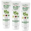equilibra Corpo, Aloe Gambe Leggere Gel, Gel Fresco a Base di Aloe Vera e Aloe 3+, Effetto Ghiaccio, Favorisce Circolazione Gambe Con Stress del Microcircolo, Dona Sollievo, 3 pezzi da 125 ml