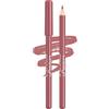 Misslyn Matita Labbra a Lunga Durata, Texture Morbida e Ultra Cremosa, Lip Liner Punta Sottile ad Alta Pigmentazione, Facile da Applicare e Sfumare con Vitamina E e Cere Nutrienti - Colore Intenso 02
