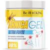Be-HACKING Arnica Gel ULTRA Forte 550ML Arnica per Cavalli Uso Umano 98% Crema Recupero Dolori Muscolari e Articolari Cervicale e Mal di Schiena con Magnesio e Melatonina Ideale per Massaggi, Rapido Assorbimento