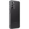 Samsung Soft Clear Cover custodia morbida per Galaxy A23 5G, Nero