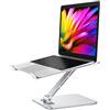 Babacom Supporto PC Portatile, Pieghevole Ergonomico Porta PC con Regolabile Altezza, Ventilato Laptop Stand Supporti da Tavolo per Libri Compatibile con MacBook Air, Pro, Altri 10-16" Tablet