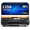 Halloya 135A W1350A Toner Con Chip Compatibile per HP 135A W1350A 135X W1350X per HP Laserjet MFP M234dw M234sdw M234sdn M234 M209dw M209dwn M234 M209 (Nero, 1-Pack)
