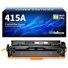 Halloya Toner 415A con chip, compatibile con HP 415A 415X per Color LaserJet Pro MFP M479fdw M479dw M479fnw M479fdn M454dw W2030A (nero, confezione da 1)