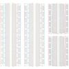 ELEGOO 4PCS Breadboard Kit, 2 Pezzi 830 Punti Mini Breadboard, 2 Pezzi 400 Punti Mini Breadboard, Compatibile con Arduino, Breadboard Jumper Filo Dupont Kit per Uno R3 Mega