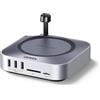 UGREEN USB4.0 40Gbps Docking Station Compatibile con Mac Mini M4 e M4 Pro con Case M.2 NVME SSD 10 in 2 Dock Hub USB C HDMI 8K 30Hz 4K 144Hz 5 Porte USB 10Gbps Lettore di Schede SD TF 4.0 3,5mm