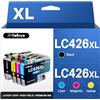 Halloya LC426XL Cartucce Compatibile con Brother LC426 LC-426XL
