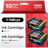 Halloya Compatibile con T405XL Multipack compatibile con Workforce Pro WF-3820 WF-3825 WF-4820 WF-4825 WF-4830 WF-7830 WF-7835 WF-7840 (confezione da 10)