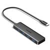 UGREEN Hub USB C con 4 Porte USB 3.0 Sdoppiatore Adattatore Multiporta Alta velocità 5Gbps Compatibile con MacBook PRO Air iMac Surface XPS PC Laptop Disco Rigido Tastiera PS5 15cm
