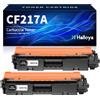 Halloya CF217A Toner Compatibile per HP 17A CF217A Cartuccia di Toner per LaserJet Pro M102a M102w, LaserJet Pro MFP M130fw MFP M130nw MFP M130fn MFP M130a Stampante(2 Pack)