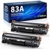 Halloya 83A CF283A Toner Compatibile per HP LaserJet Pro M201dw M201n per MFP M225dn M225dw M125a M125rnw M125nw M127fn M127fp M127fs M127fw (Nero, 2-Pack)