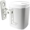 RICOO Supporto altoparlanti da LH431-W parete Per casse Sonos Play:1 Altoparlante bluetooth Braccio girevole inclinabile WLAN Airplay Speaker