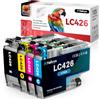 Halloya LC426 Cartucce Compatibili con Brother LC426 LC-426 LC426VAL