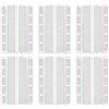 ELEGOO 6PCS Breadboard Kit con 400 Punti, Mini Breadboard Compatibile con Arduino, Breadboard Jumper Filo Dupont Kit per Uno R3 Mega