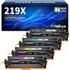 Halloya 219X W2190X con chip Compatibile per HP 219X 219A W2190A Toner