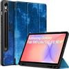 EasyAcc Custodia Cover Compatibile con Samsung Galaxy Tab S10 Lite / S10 FE 10.9 Pollici 2025 / S9 FE 10.9 Pollici 2023 / S9 11 Pollici 2023 con Cover Leggero Supporto,Stella Blu