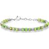SIUMAL Bracciale Uomo Boho in Acciaio Inossidabile, Bracciale con Perline da Uomo, Gioielli Regalo per Marito, Padre e Amici
