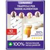 Wolkenfeld Trappole Adesive per Farfalline 10x - Antitarme Alimentari con Feromoni - Monitoraggio Dispensa e Cucina - 100% Naturale Senza Spray né Biocidi - Prodotto in Germania - 10 Fogli Adesivi