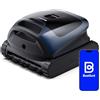 Beatbot Sora 30 robot piscina senza fili,robot piscina pareti e fondo, Linea d'acqua,Piattaforme,Parcheggio in superficie dell'acqua, Controllo App,5 ore,25700 LPH, Capacità 5L,Blu prussiano