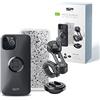 SP CONNECT Supporto per cellulare moto con modulo anti-vibrazione per iPhone 12 Pro Max | Supporto impermeabile per cellulare per moto e ciclomotore | Accessori per smartphone universale