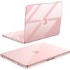 BlueSwan Cover Compatibile con 2026 MacBook Neo 13 Pollici con Chip (A3404) A18 Pro e display 13 Liquid Retina, Guscio rigido in Plastica, Custodia Protettiva per Laptop Mac - Rosa pastello